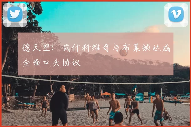 德天空:武什科维奇与布莱顿达成全面口头协议